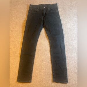 Levi’s 510 Skinny Jeans Black Denim Men’s W30 L30 1091